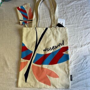 MaxMara Weekend Canvas Tote Bag - Multicolor